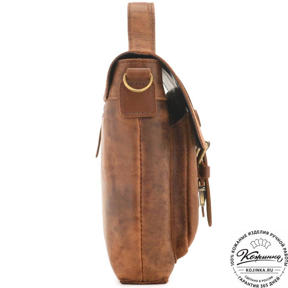 Кожаный портфель "Честер" (коричневый винтаж)